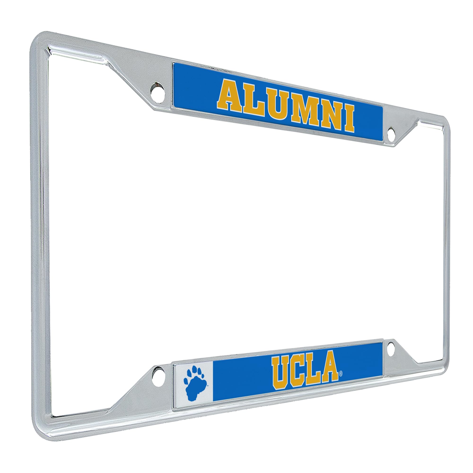 Desert Cactus University of California Los Angeles Car Accessories Metal License Plate Frame and Tag Holder for Front or Rear of Car (Alumni)