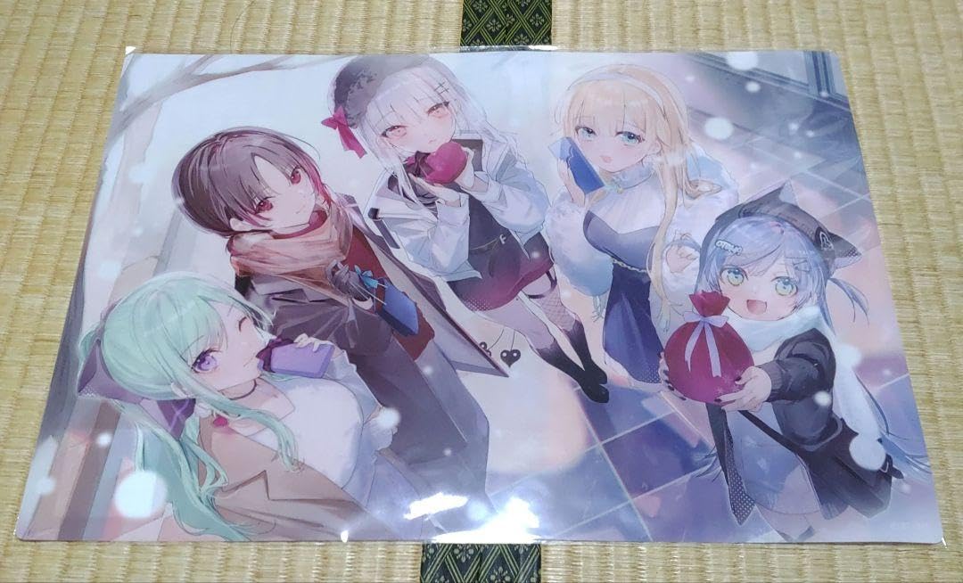 Amazon.co.jp: ぶいすぽっバレンタイン2024クリアポスター JZIJ