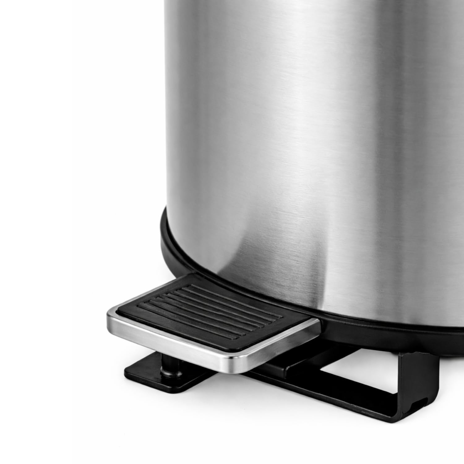 Générique Poubelle Inox à Pédale 100 Litres – Acier Inoxydable AISI 201
