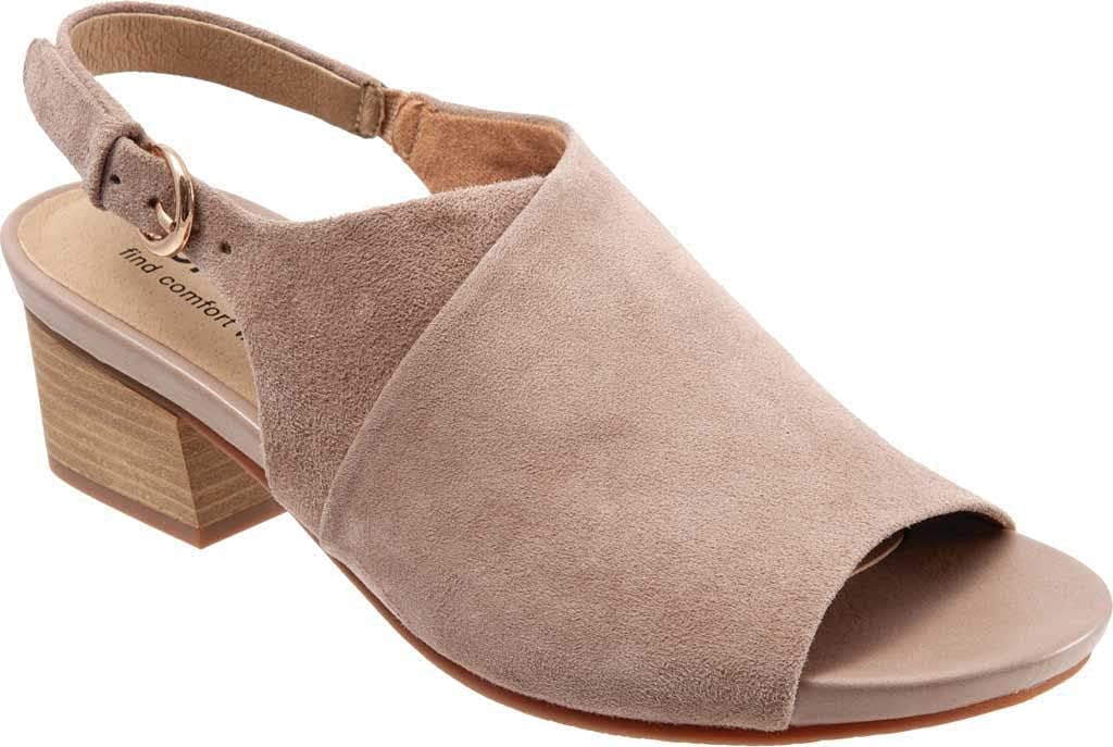 SoftWalk Women's Pomona Slipper, Taupe, 8.5 Wide