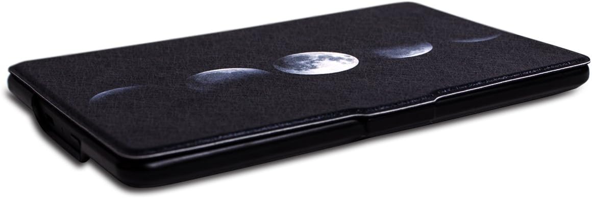 Accessories for Kindle Paperwhite 2012-2017 Bundle: 6 Inch Clear Stand Case & PU Leather Case