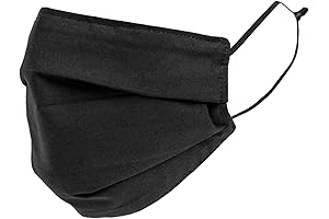 Black Premium 3-Ply Washable & Reusable Face Mask