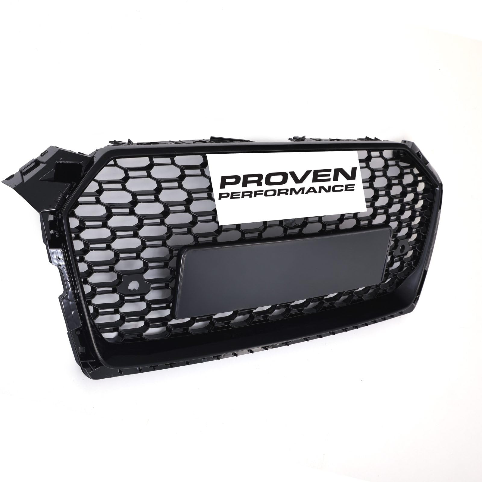 Griglia nera stile RS5 cromata accessori griglia per Audi A5 B9 F5 2017-20