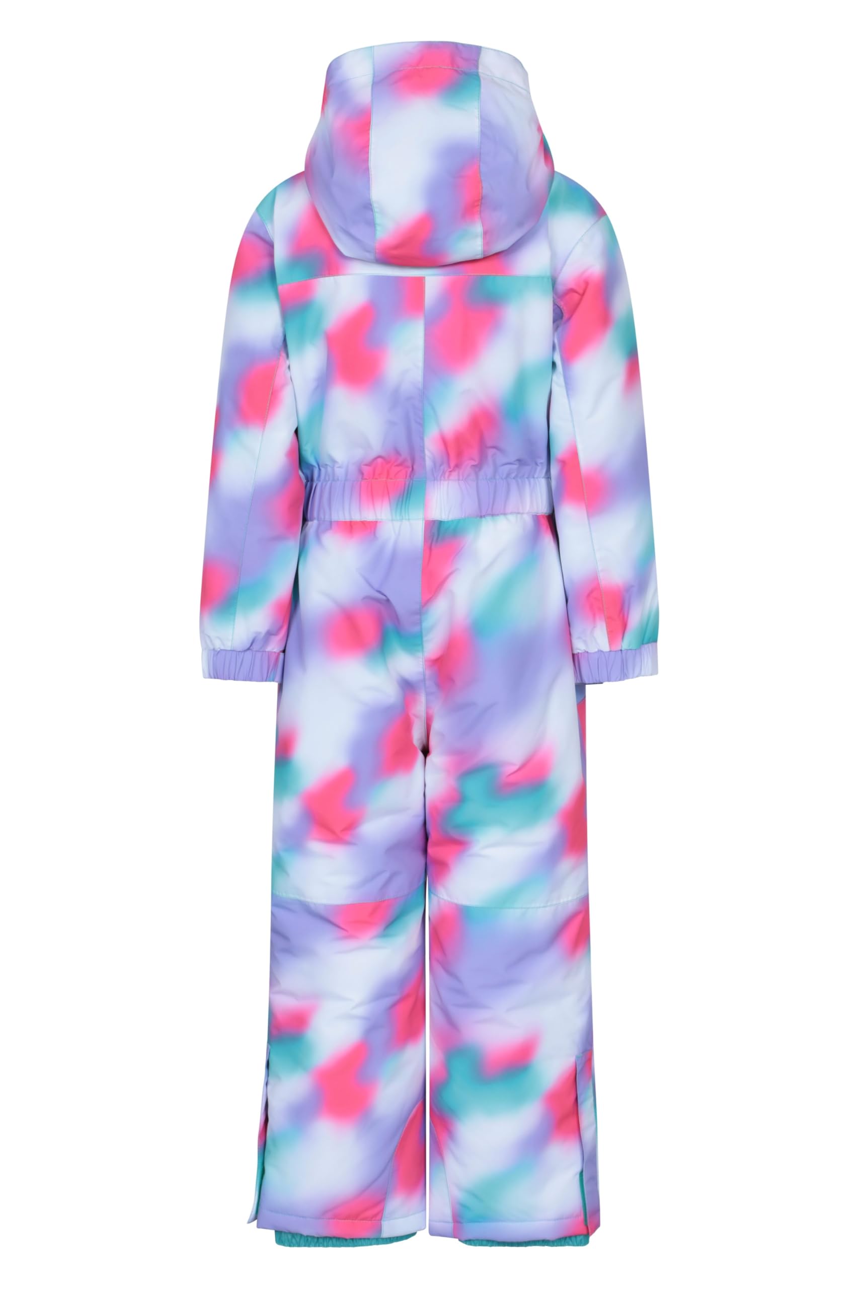 Mountain Warehouse Combinaison de Neige Cloud Kids - Combinaison de Neige Ajustable, Une pièce, Coutures étanches, Filles et garçons - pour la Pluie, Le Ski et l'hiver.