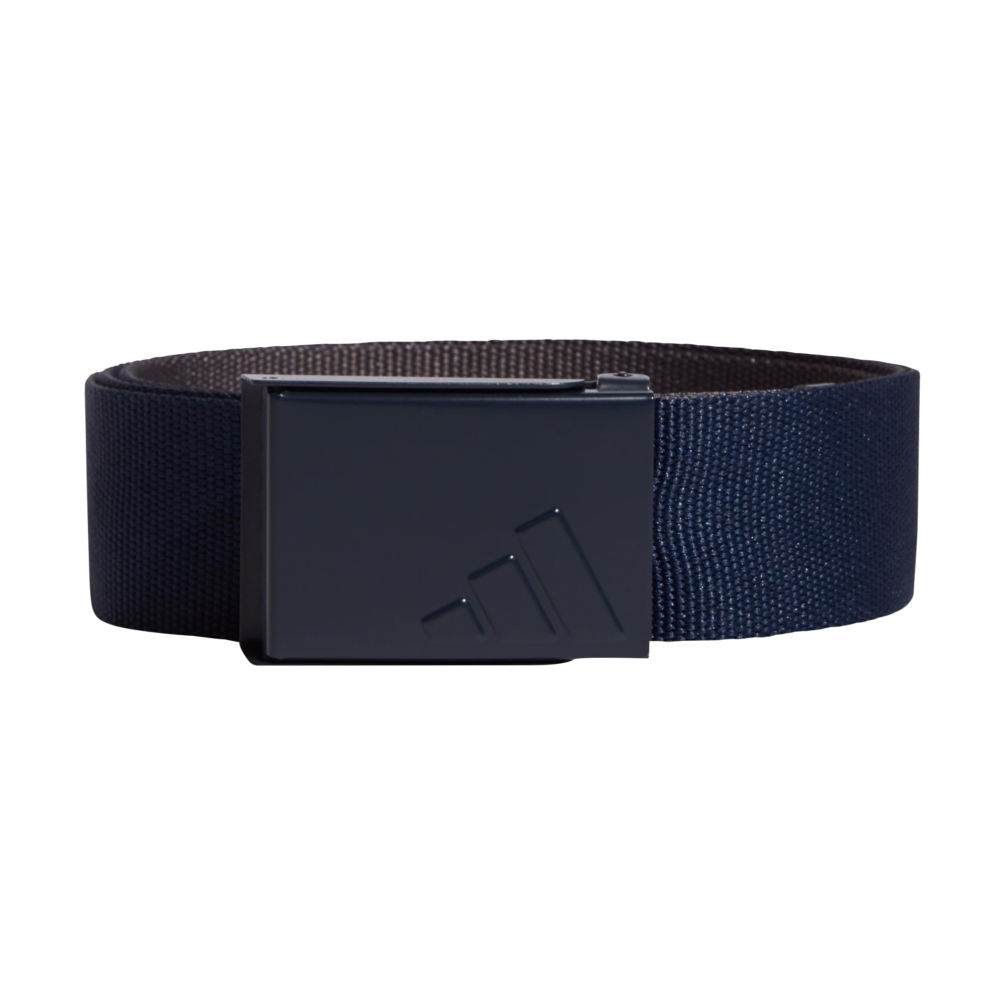 adidas Men's Reversible Webbing Belt Apparel_Belt, collegiate navy/grey five, M-L