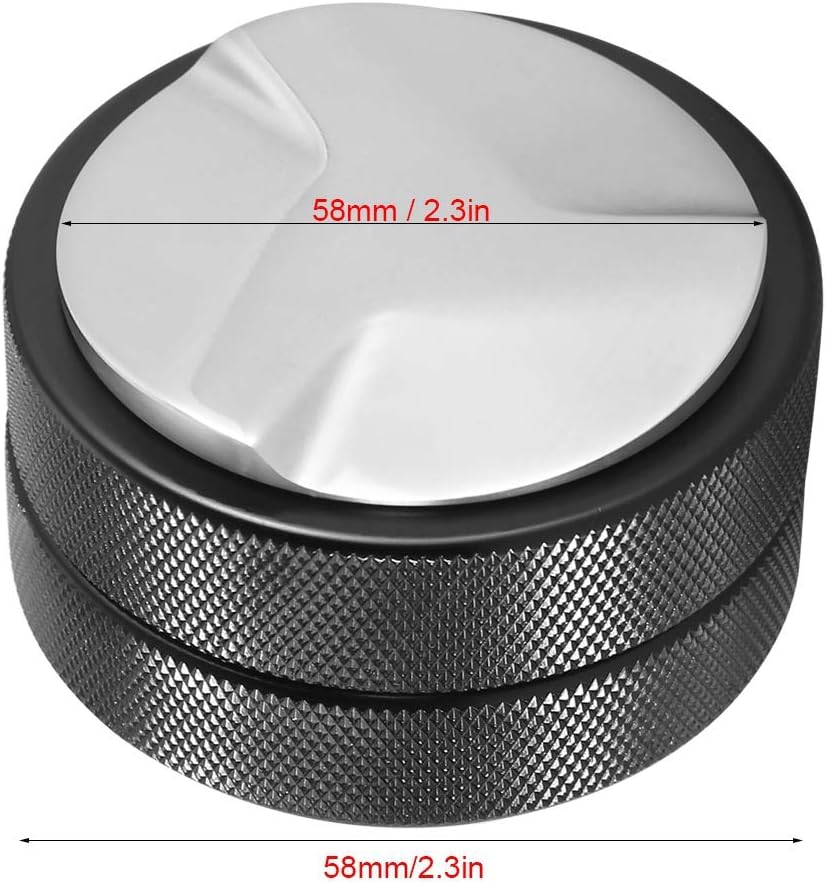 Manual Coffee Grinder，Coffee Bean Pressing Tool, Rustproof Coffee Bean Press Base Tool,51mm Espresso Distributor for Home Cafe