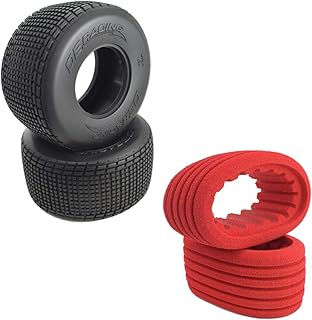 DE Racing -OSR1-D3 Outlaw Sprint Rear Tires / D30 Compound / with Inserts