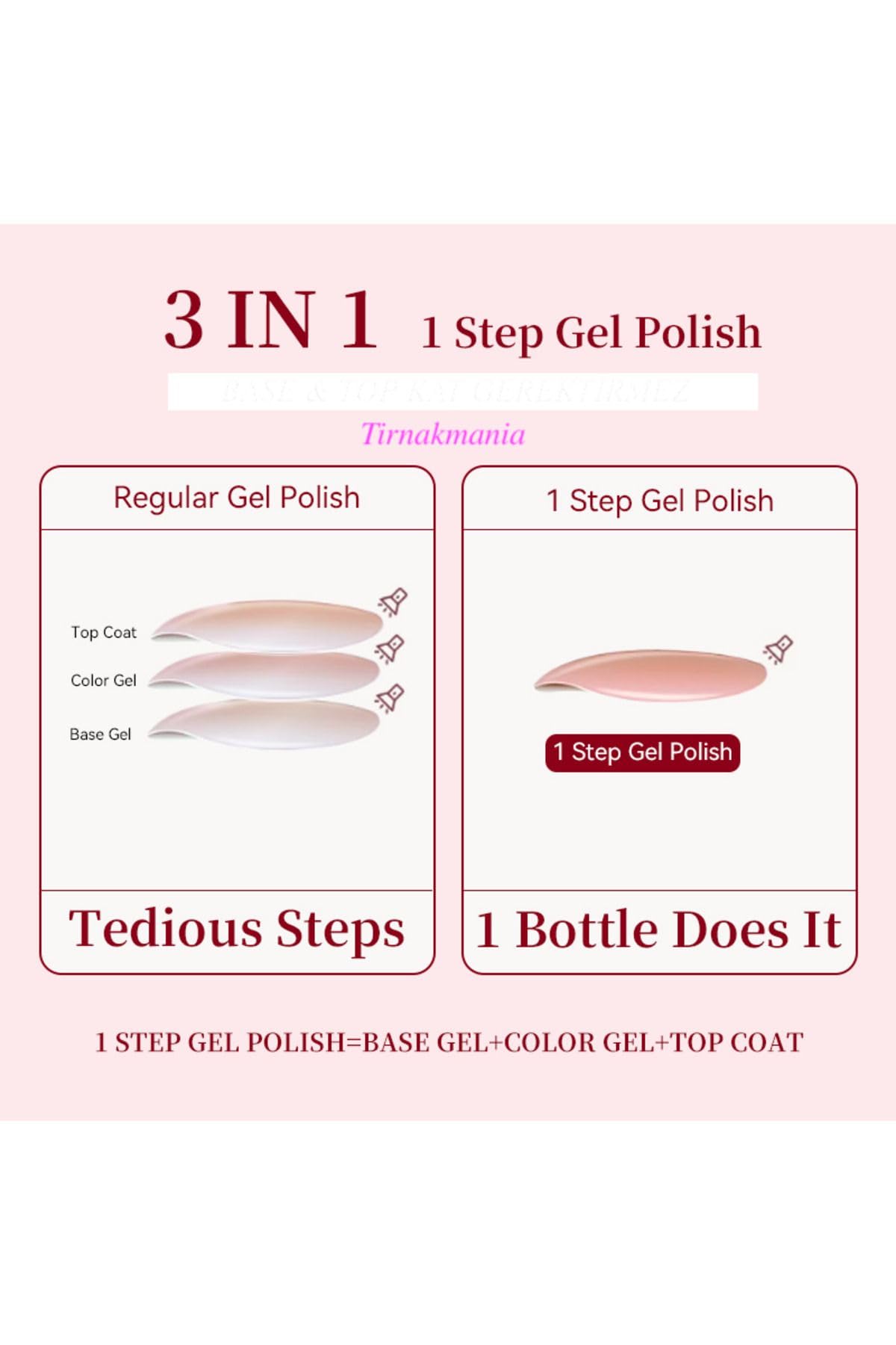 Ursugar 12 Ml 3In1 Kalıcı Oje Ur-S32 (60018) 6145