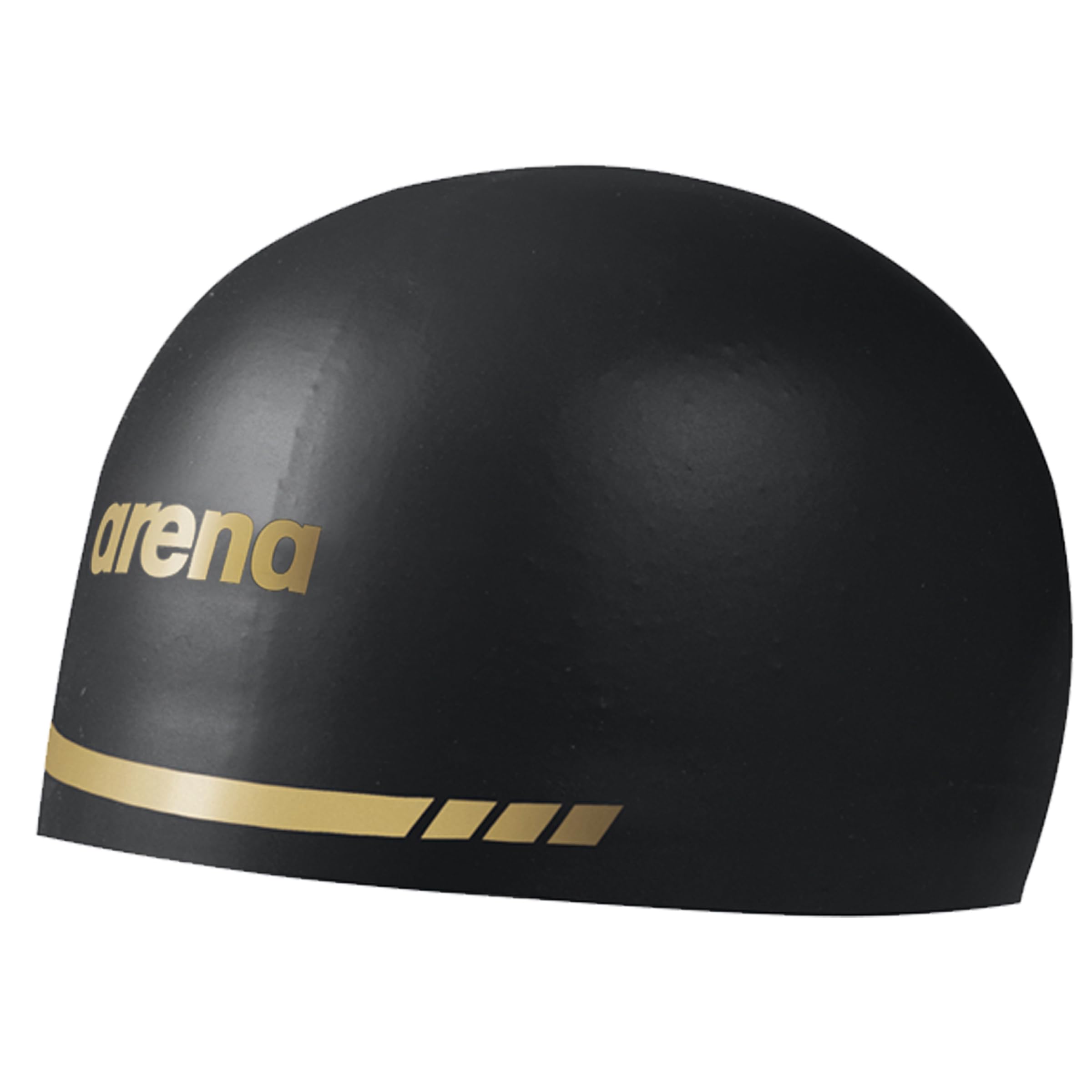 Restube Cuffia Da Nuoto In Silicone - Anallergica, Idrodinamica, Con Tasche Per Le Orecchie, Nero, Garanzia A Vita