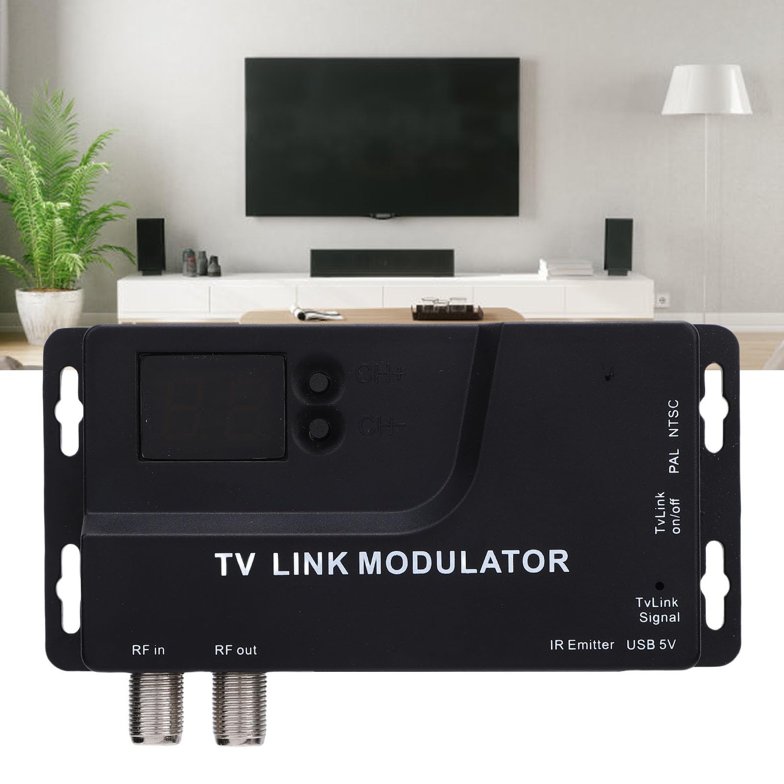 Modulatore RF Convertitore da HDMI a Coassiale 1080P per Vecchia Console di Gioco TV con Telecomando Extender IR