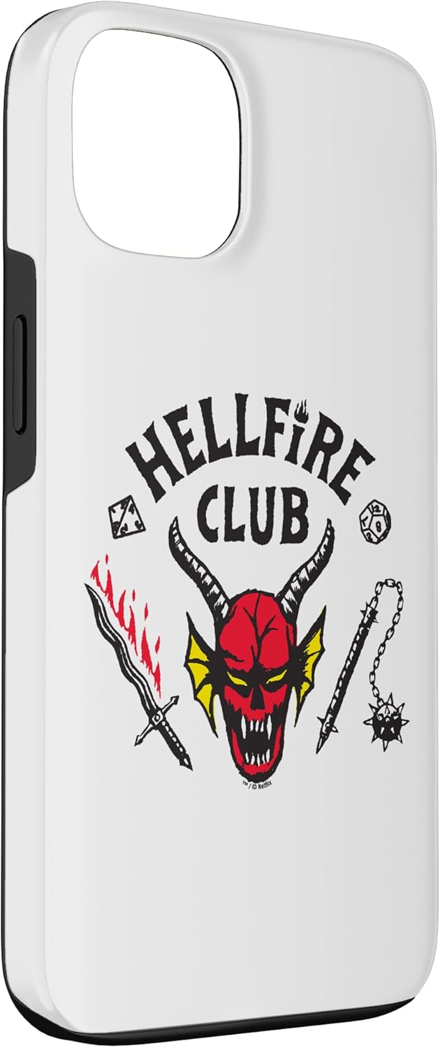 Stranger Things Hellfire Club Officially Licensed Case for iPhone 13