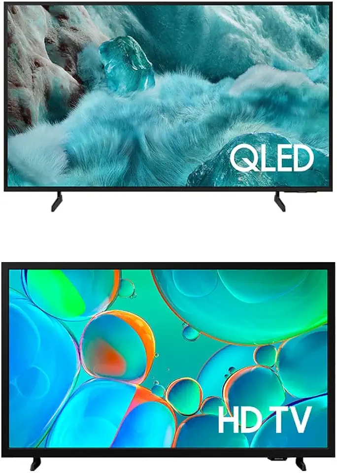 Vision AI TV 50" QLED Ultra 4K Q7F + Smart TV 32" HD H5000F