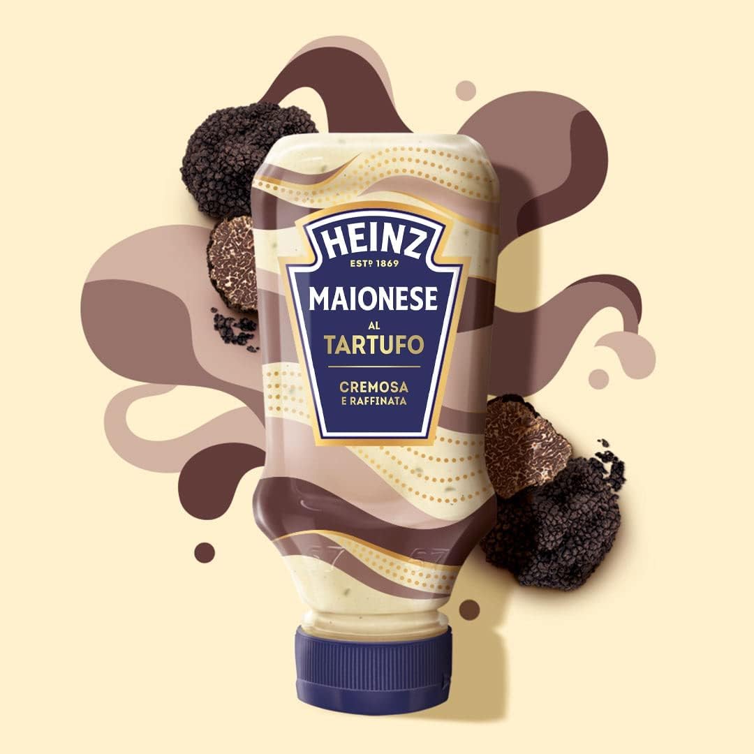 Italian Gourmet Mayonnaise à la Truffe Lot 3x220g (660g) Sauce Crémeuse Gourmande pour Burgers Frites Sandwich Wrap Dip Apéritif Cuisine – + Italian Gourmet Polpa 400g