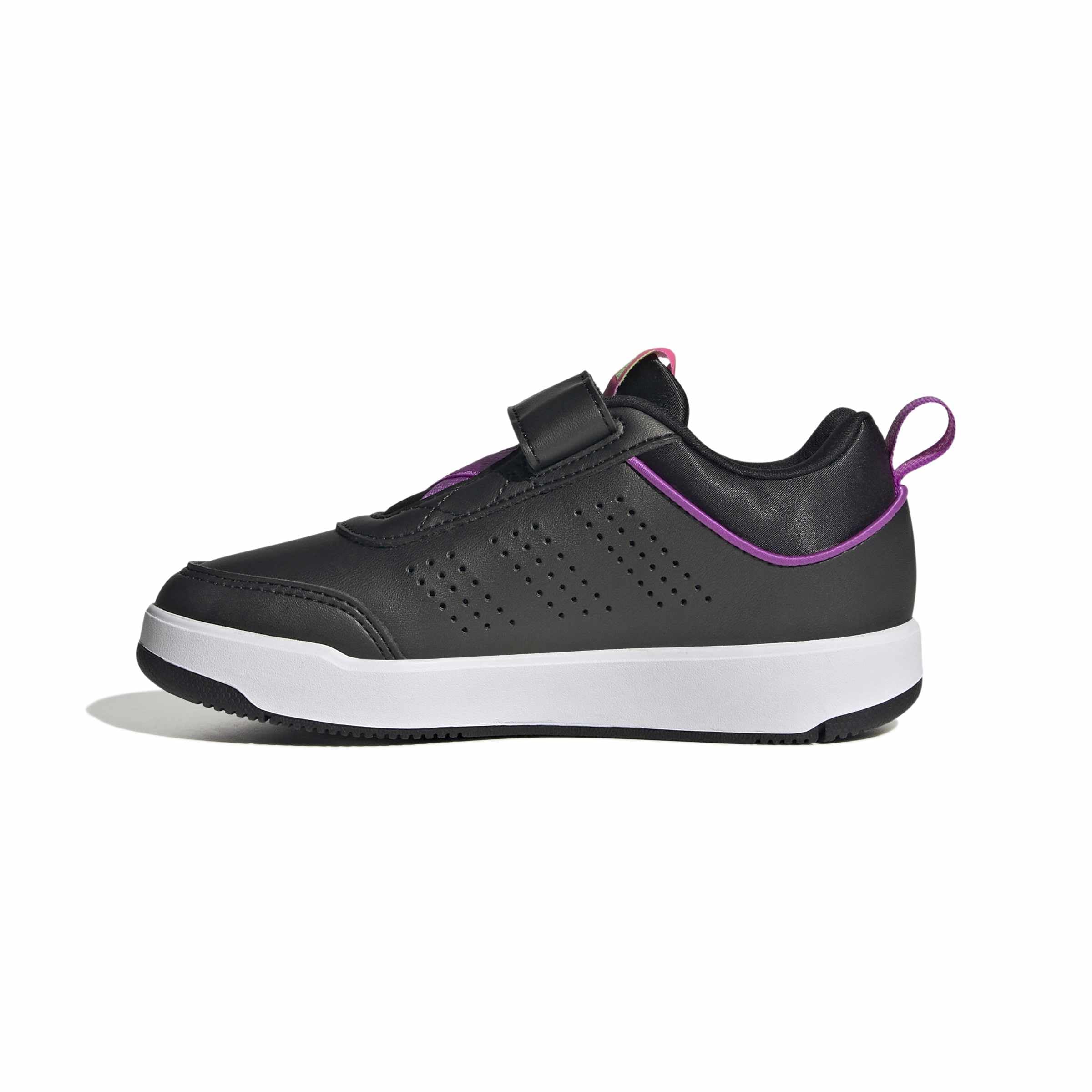 adidas Unisex Kids Tensaur Sport 3.0 Girls Kids Shoes, core Black/Lucid Pink/Purple Burst, 12.5 UK Child