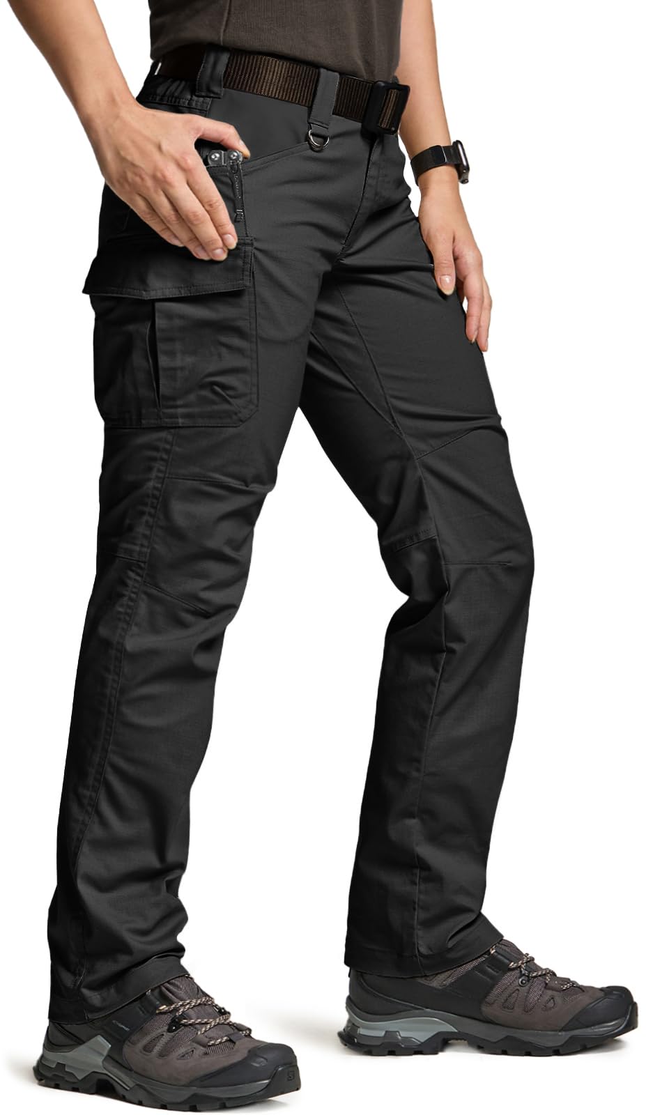 CQR Women's Flex Stretch Tactical Pants