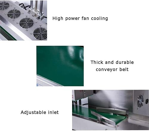 Miniatura 7 de TECHTONGDA LX-6000 sellador de inducción continua Máquina electromagnética 0.787-3.150 in 220V del sellador de la tapa de la botella