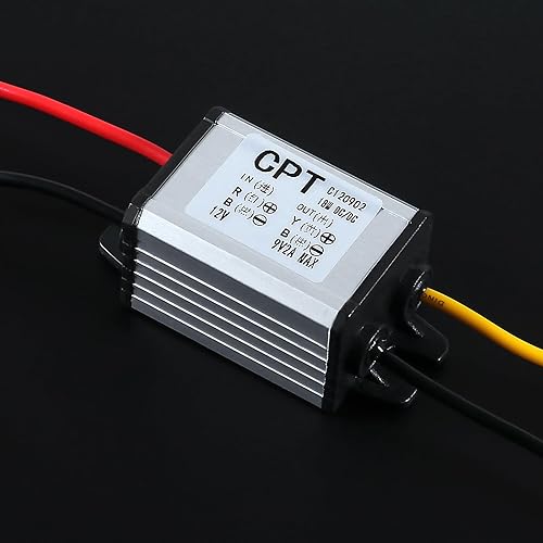 Miniatura 8 de 2 unids 12 V a 9 V convertidor reductor convertidor DC 12 V a 9 V 2A 18 W regulador de voltaje fuente de alimentación 9 V 12 V 24 V impermeable