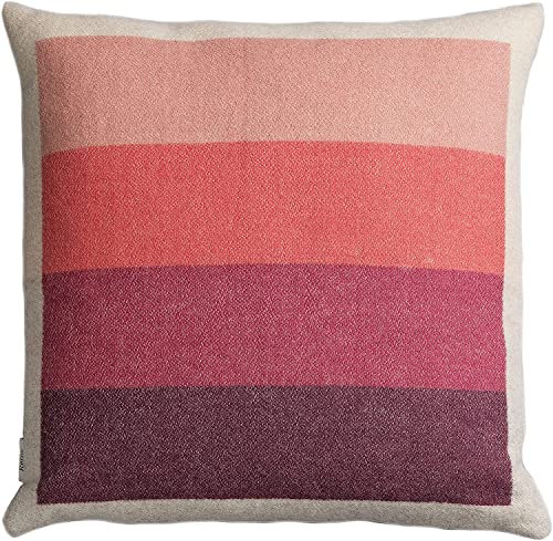 RØROS TWEED - Asmund Bold - Kissen aus norwegischer Lammwolle - Design von Kristine Five Melvær - Kissenmaße: 50 x 50 cm
