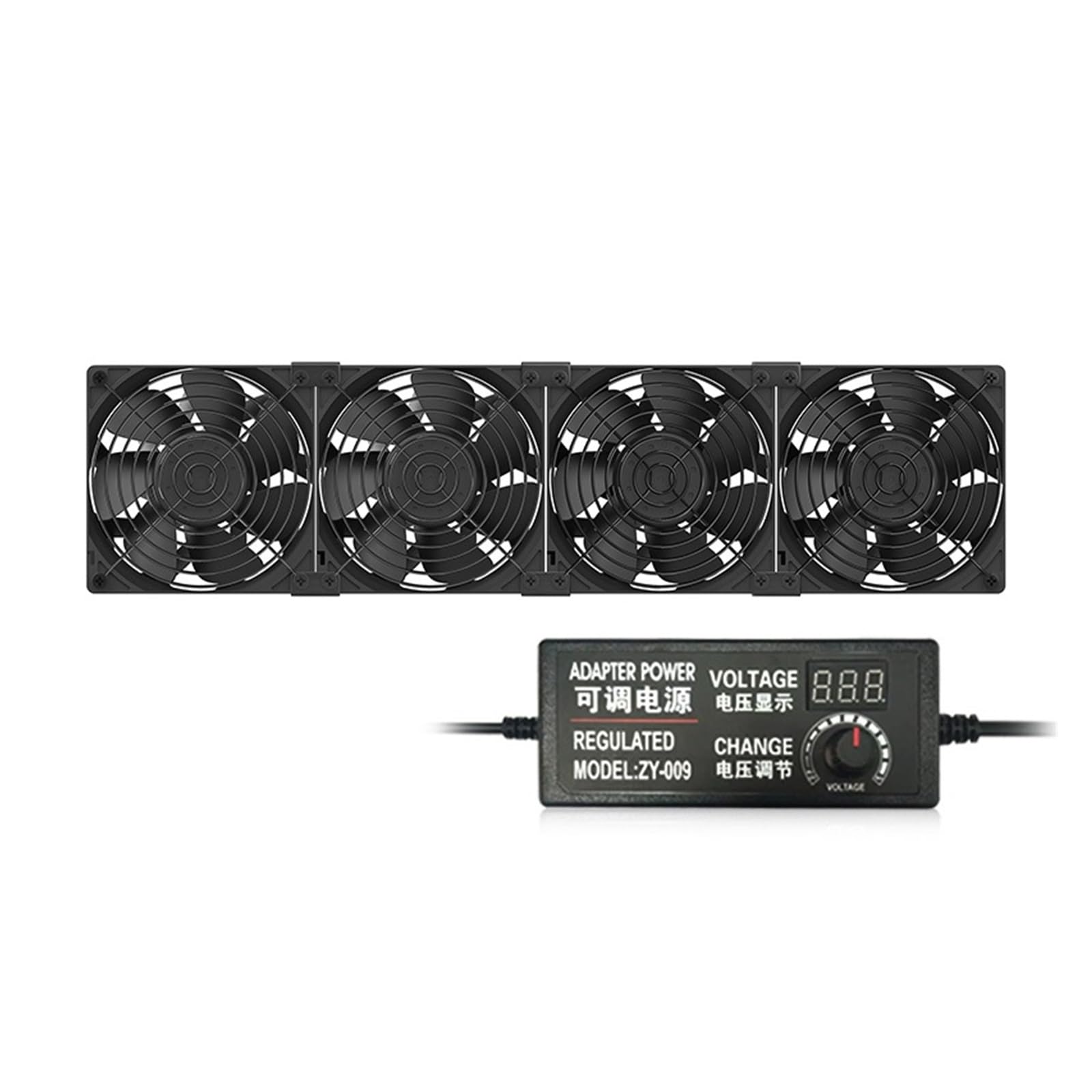 Kit de ventilation 12038mm à deux roulements à billes pour serveur haute vitesse
