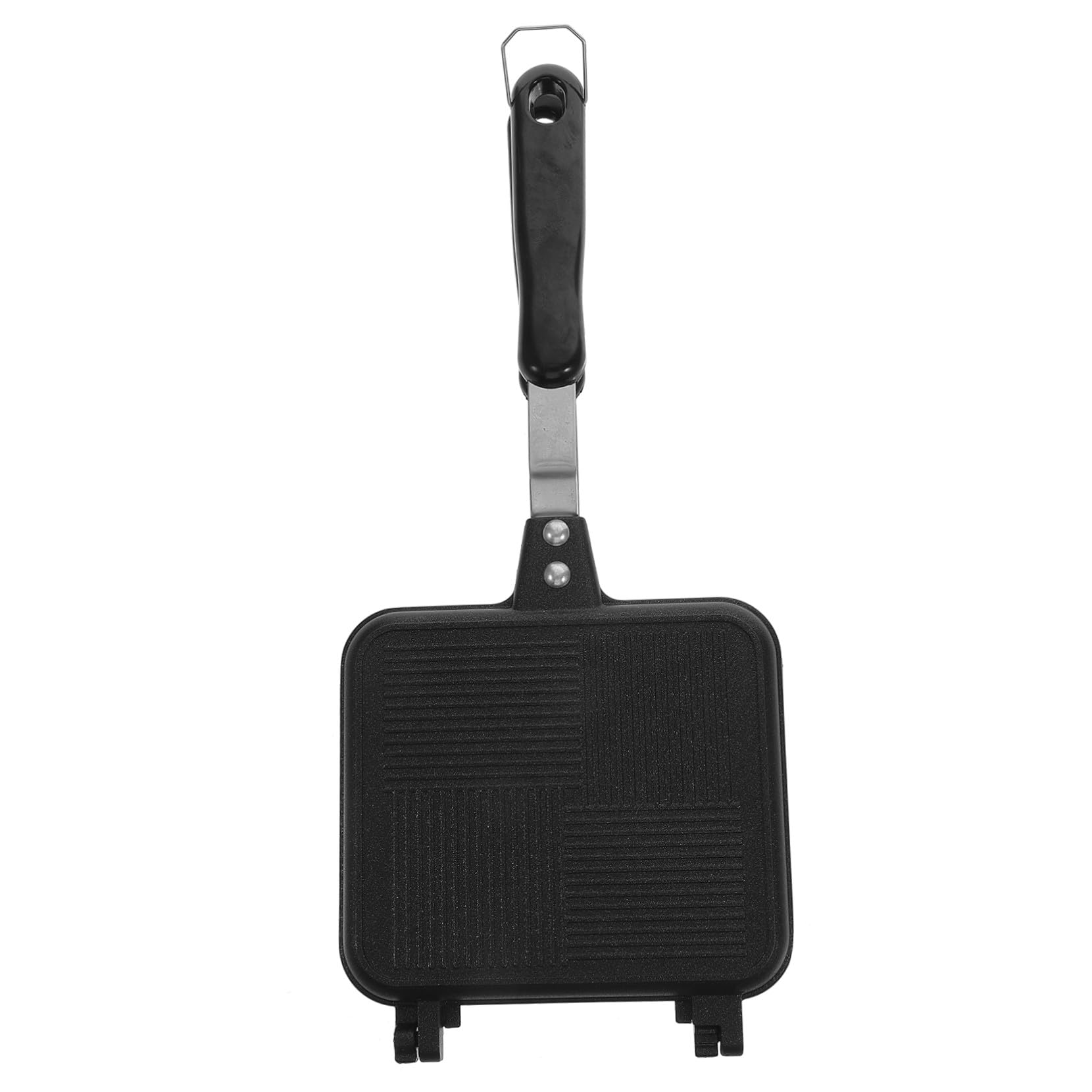 Sandwichera Desmontable de Doble Cara en Aluminio Negro
