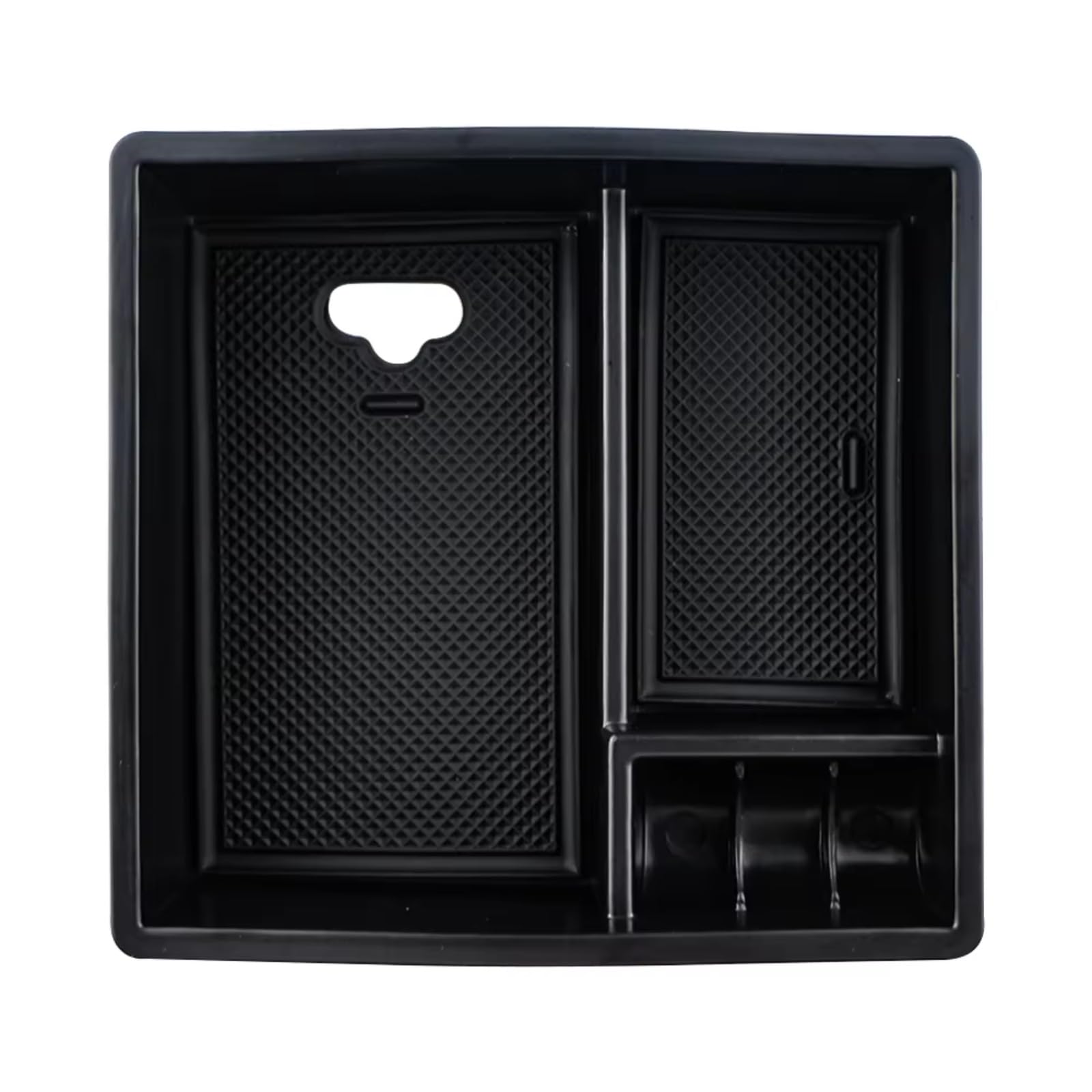 DSEQOPHH Armrest Insert Organiser Compatible With Toyota For Fortuner For Hilux For Innova 2004-2015 1 Pcs Car Armrest Storage Box Accessories