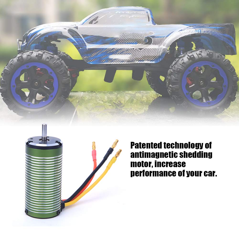 Brushless Motor, Hochleistungs, Hitzebeständiger, 1650KV, 1/8 RC Boot, for Rennen, Off-Road, Drohnen