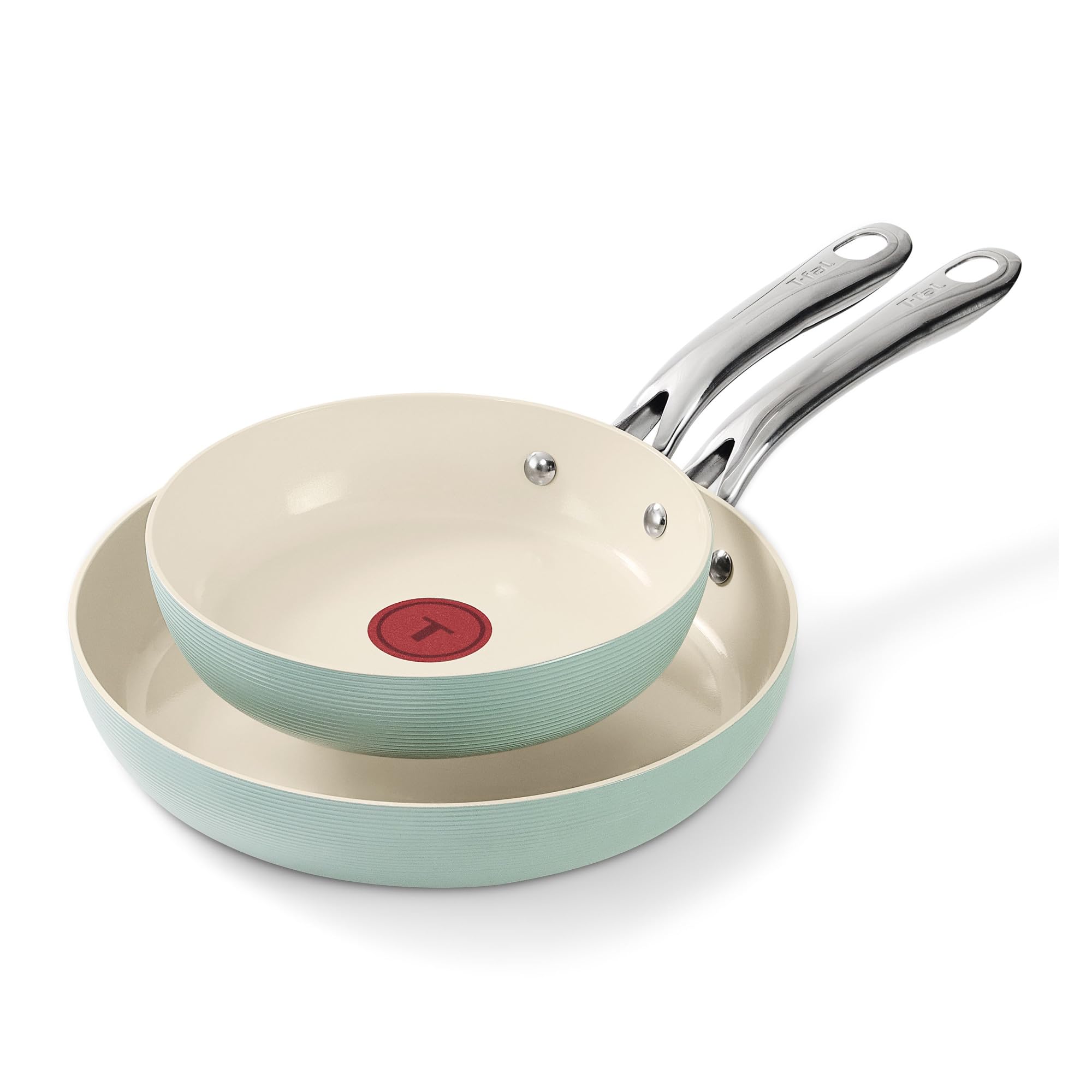 T-Fal Inspire Ceramic Nonstick Frying Pan 2-Pc Set