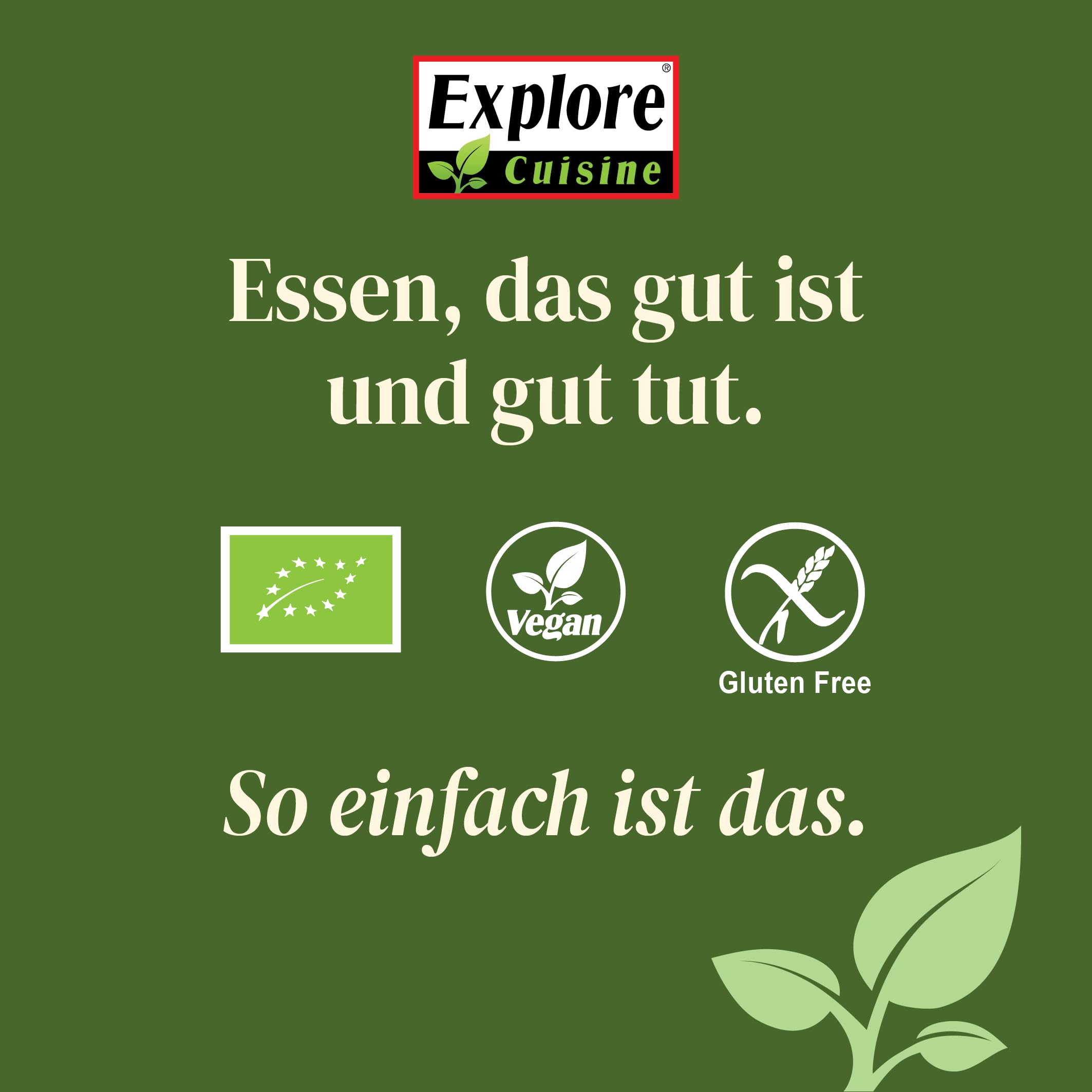 Explore Cuisine Bio Fettuccine aus Edamame & Mungobohnen, 6 x 200g | Proteinreich, ballaststoffreich, glutenfrei, low-carb, Vegan, nur 2 Zutaten hergestellt, einfach zuzubereiten, Multipack