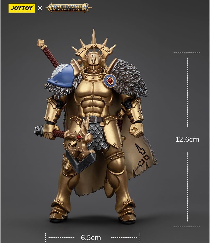 JOYTOY Warhammer 40K 1/18 Action Figure Stormcast Eternals The Blacktalons Hendrick, The Silver Wolf