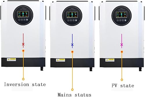 Miniatura 4 de Inversor solar de 6200 W Inversor híbrido 6.2KW48V Inversor híbrido Almacenamiento de energía doméstico y control inverso Generador fotovoltaico
