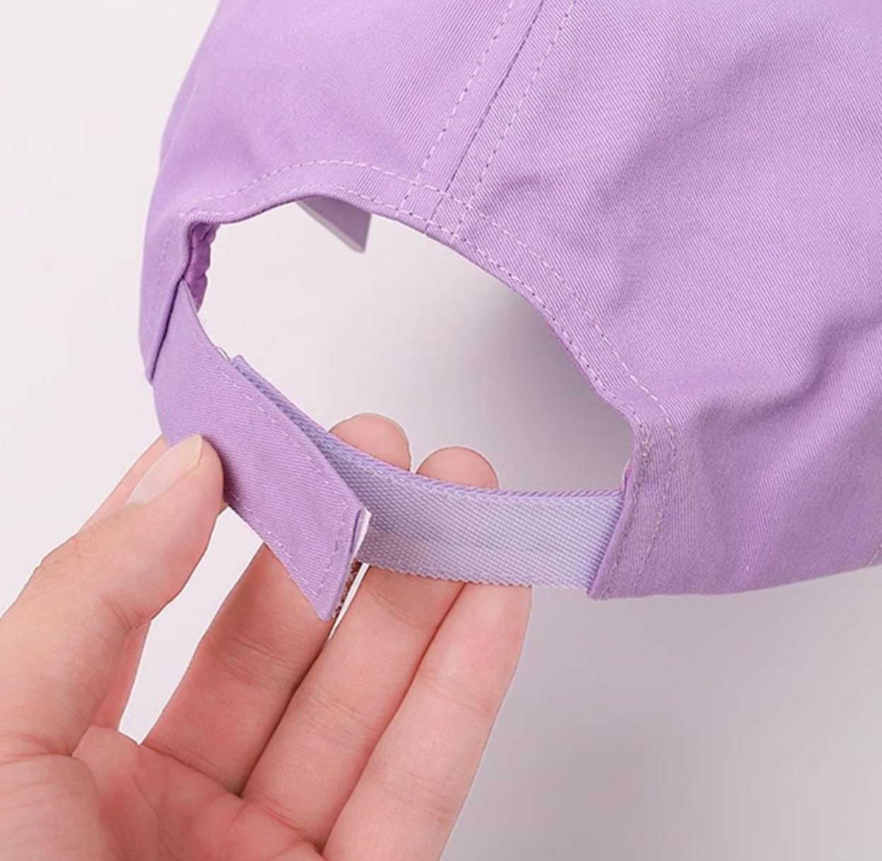 Hello Kitty Baseball Cap Hat, Adjustable with Ears and Curved Brim for Girls Kids Pink - Image 5