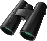 SVBONY Binóculo SV202 10 x 42 ED atualizado, binóculos com lentes objetivas de dispersão extra baixa para observação de pássaros, sistema óptico BAK4 e FMC, ângulo de visão amplo de 8° + amplo ângulo