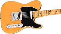 Vista 4 de Fender Player II Telecaster - Paquete color caramelo claro con estuche, correa, cable, paquete de 3 púas y kit de limpieza para guitarra