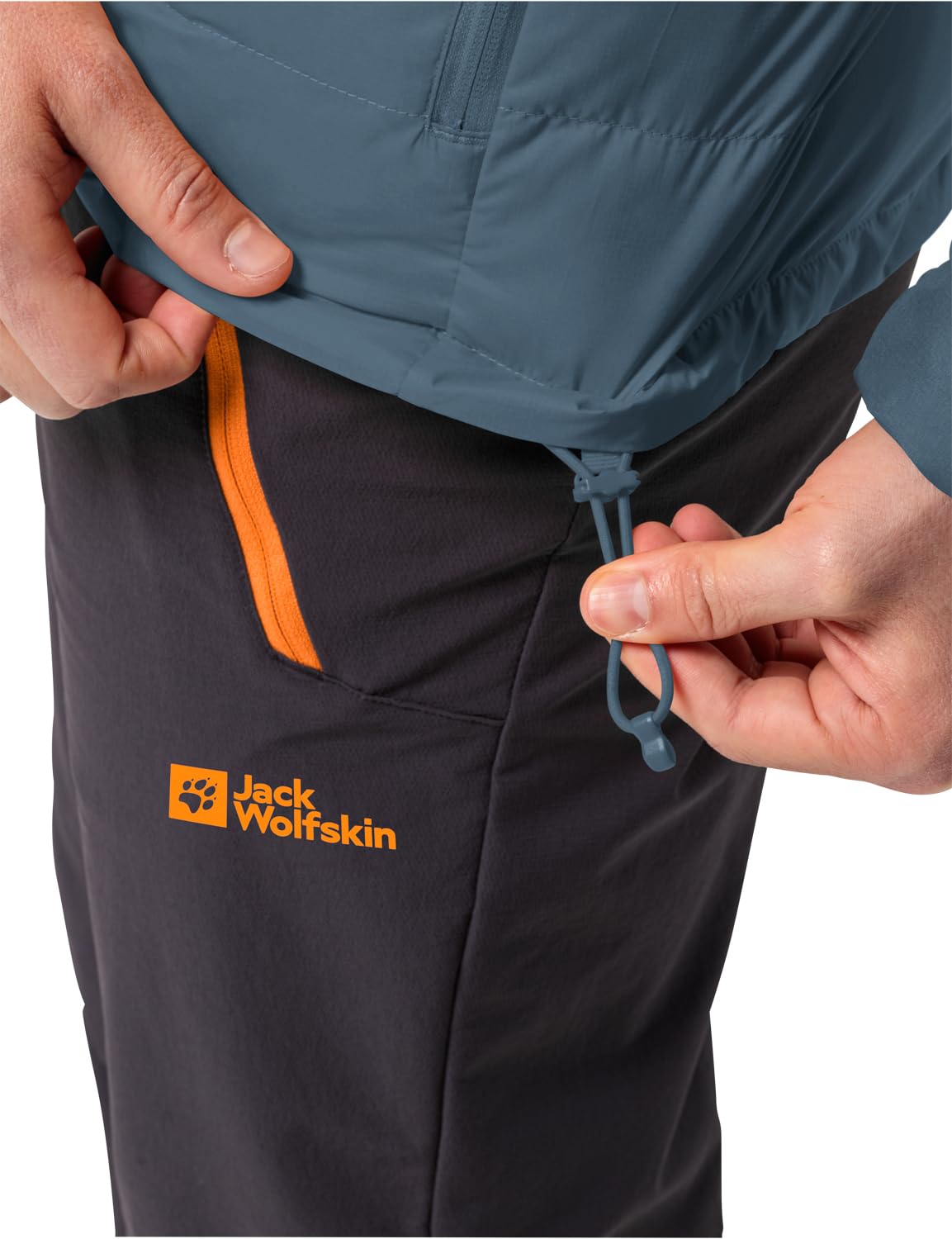 Jack Wolfskin kurtka puchowa Mężczyźni Bluza Z Kapturem Ather Down M