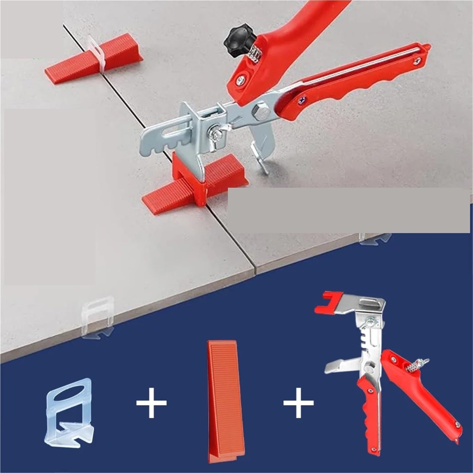 Sistema de nivelación profesional baldosas cerámica for pared y suelo, 601 piezas, clips, apilador, espaciador, kit for colocación, herramientas construcción Para Paredes De Pisos(2.50mm)