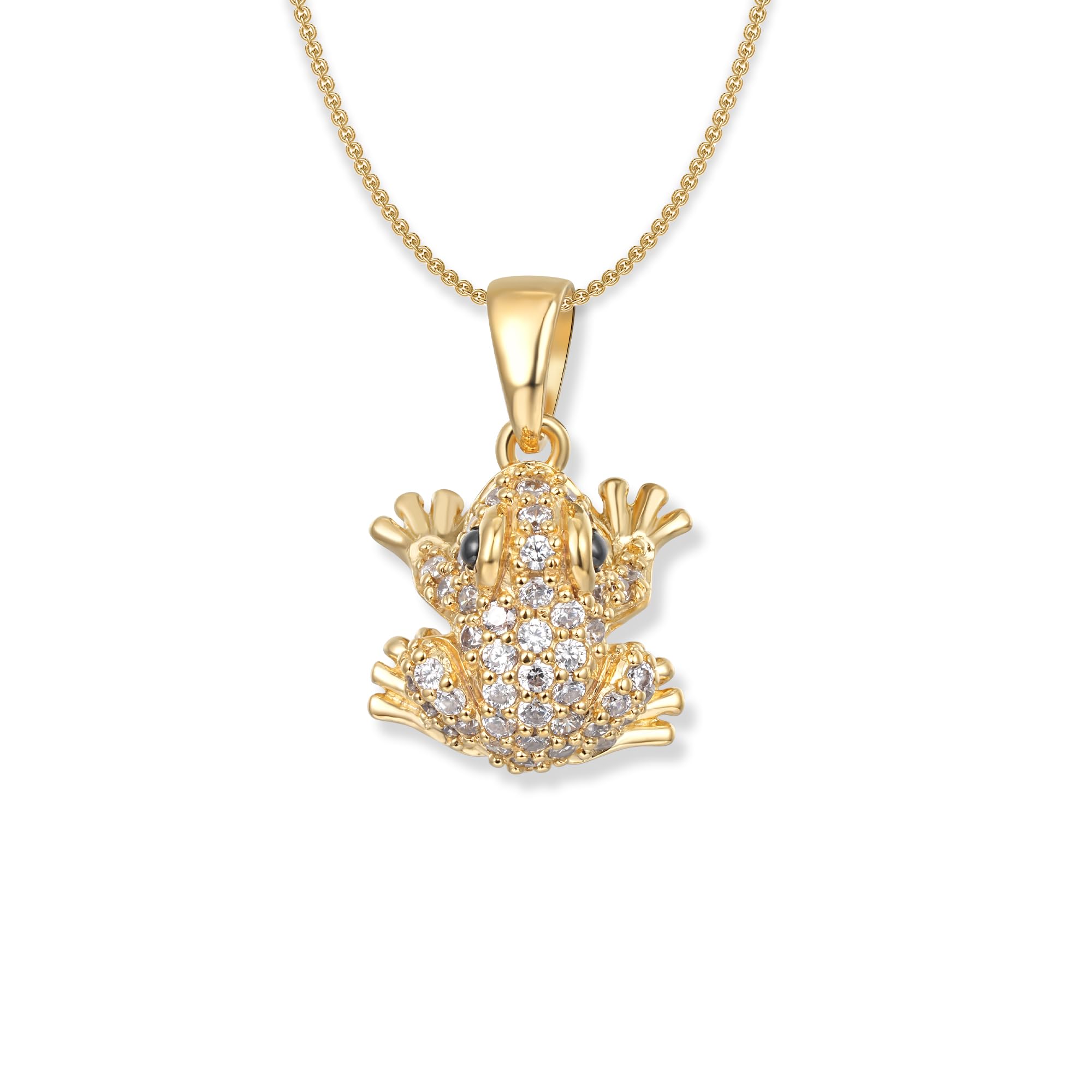 Lex Gold Frosch Halskette