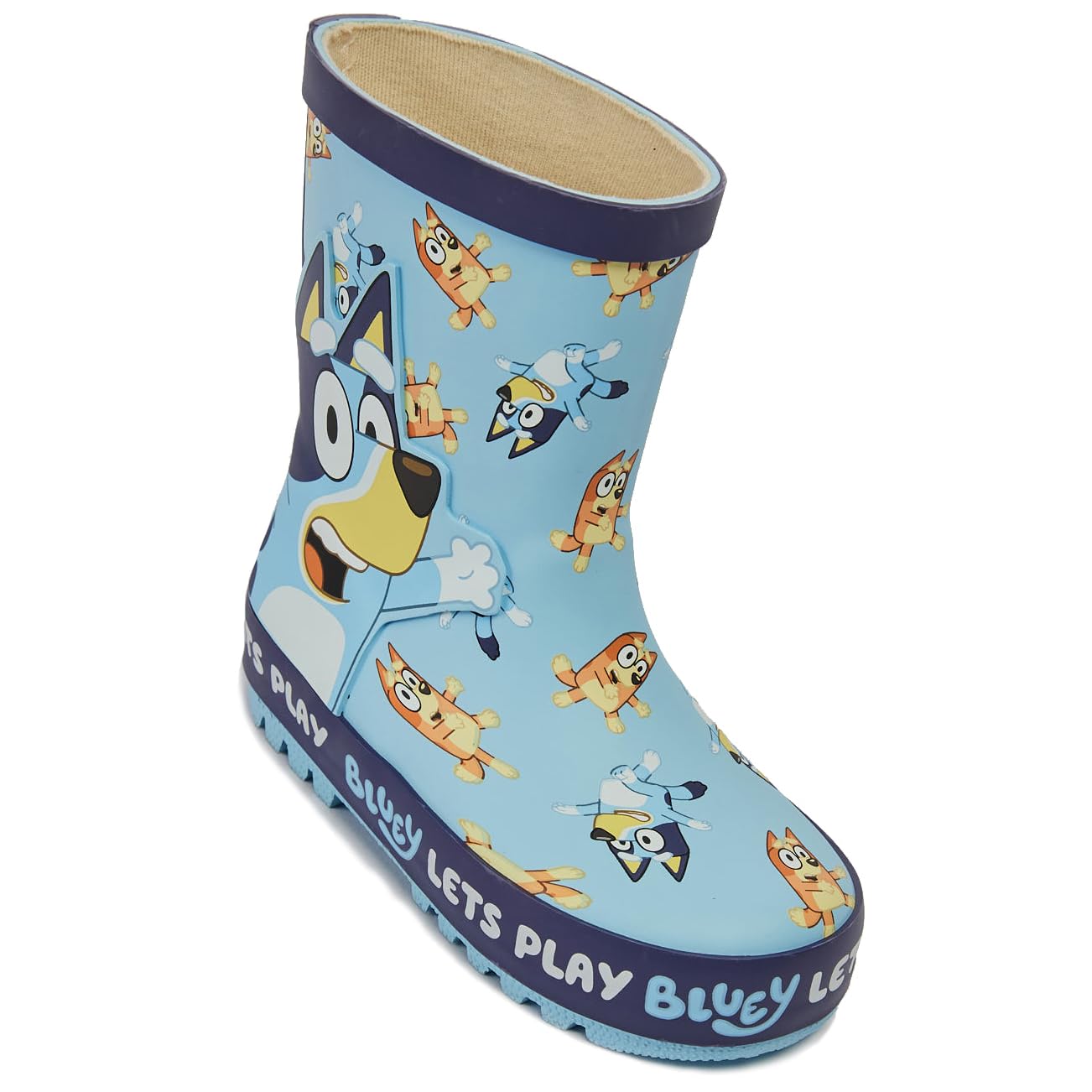 Bluey Stivali di gomma per bambini Wellington stivali da pioggia ragazze ragazzi Snow Welly