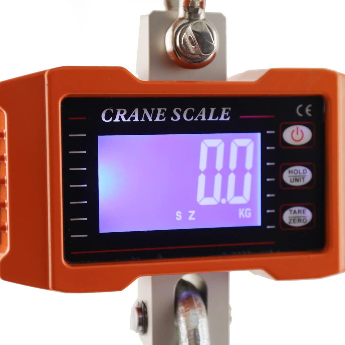 1000kg Elektronische Kranwaage Hängewaage Digitalgewicht Industriell Kranwaage mit Fernbedienung & professionellem Haken zum Aufhängen Hochleistungs-Hängewaage Crane Maßstab