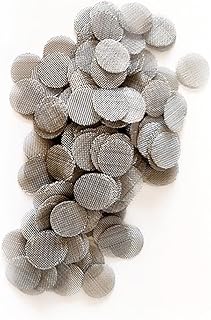 Pfeifensiebe, Edelstahl Screen Pipe, Rauchfilter Screen Rohr, Edelstahl Pfeife Screen Filterung, Einlegesiebe aus Stahl, P...