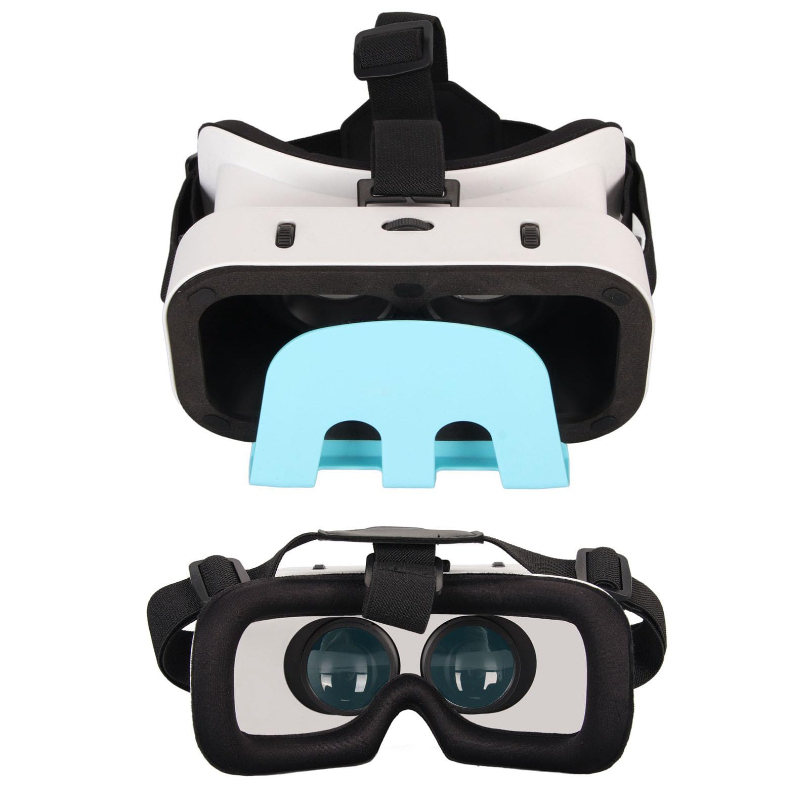 Casque Switch VR, Casques de Lunettes 3D, Ensemble de Lunettes VR Universel avec Lentilles HD Réglables pour Switch Switch OLED