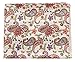 Marubhumi Indian Cotton Kantha Quilt Bedspread Twin size Floral Print Kantha Stitch, 60 X 90 inches
