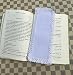 10 Pieces of Book Marker Cross Stitch Kits. Egyptian Cotton, 100% Cotton 14ct aida with Cotton lace Cross Stitch Book Markers
