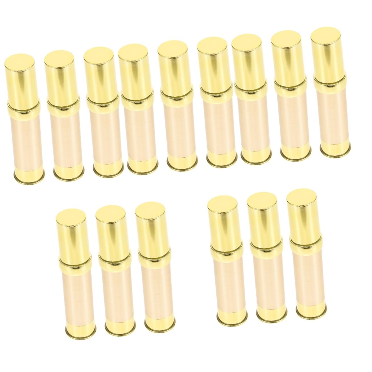 PACKOVE 5 set Flacone Per Lozione Sottovuoto Flacone Per Cosmetici Da Viaggio Portatile Con Pompa Piccolo Per Lozione Ricaricabile Dispenser 3 pezzi*5