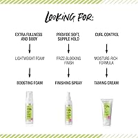 Vista 10 de ALL ABOUT CURLS Smoothing Cream For Curly Hair Styling Moisturize, Define & Enhance Texture Reduce Frizz & Boost Shine Controllable