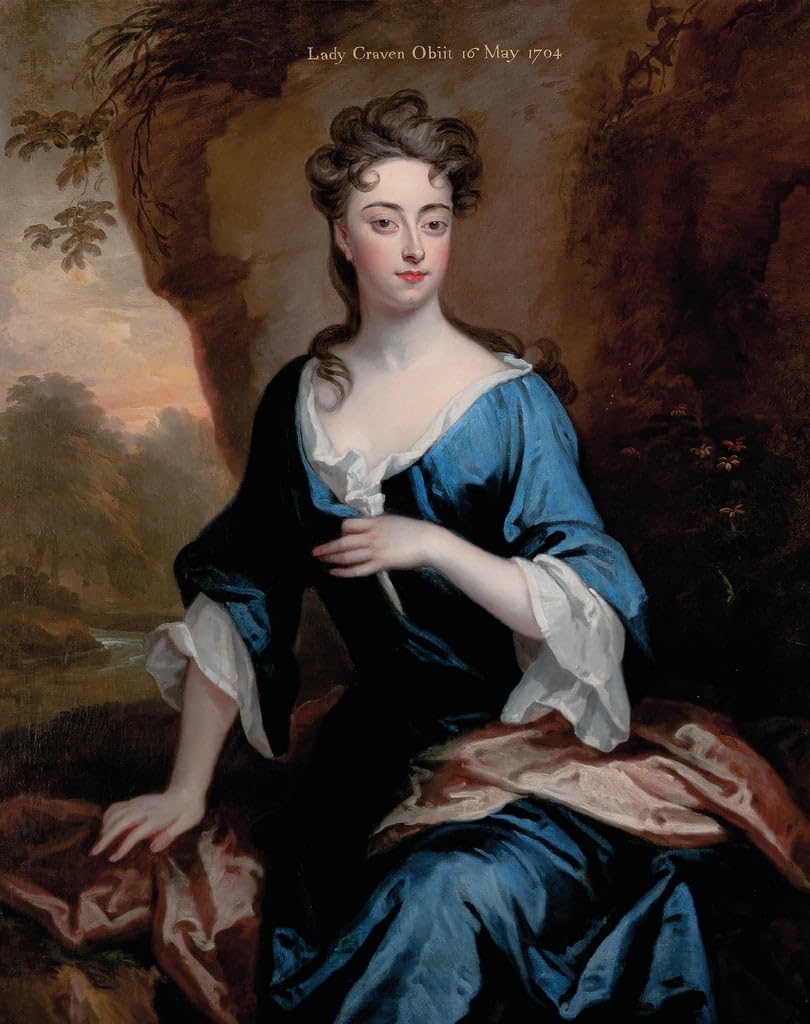 Impression toile portrait de Lady Craven par Godfrey Kneller 60x90cm - 5