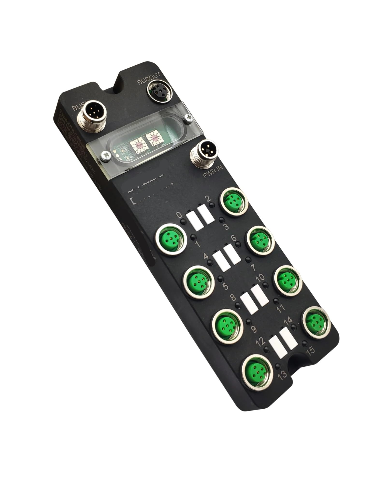 NURII IO Link Module, M8 Extension Module, with Auxiliary Power Port T-Code Master Modbus Board PLC Input Output TCP