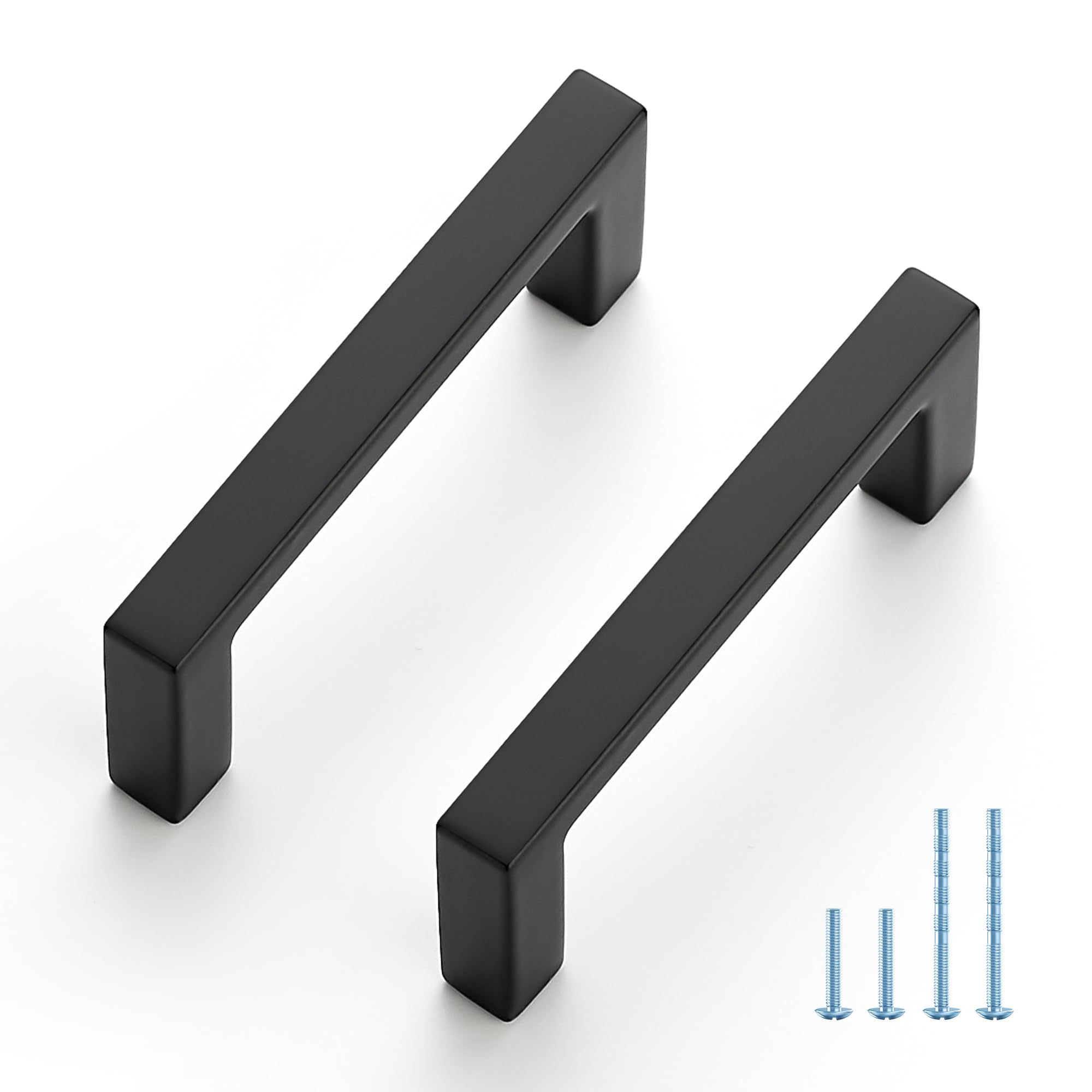 JOY DECOR Matte Black Cabinet Pulls Slim Square Handles, 3 Inch, 10 Pack — Amazon image 11