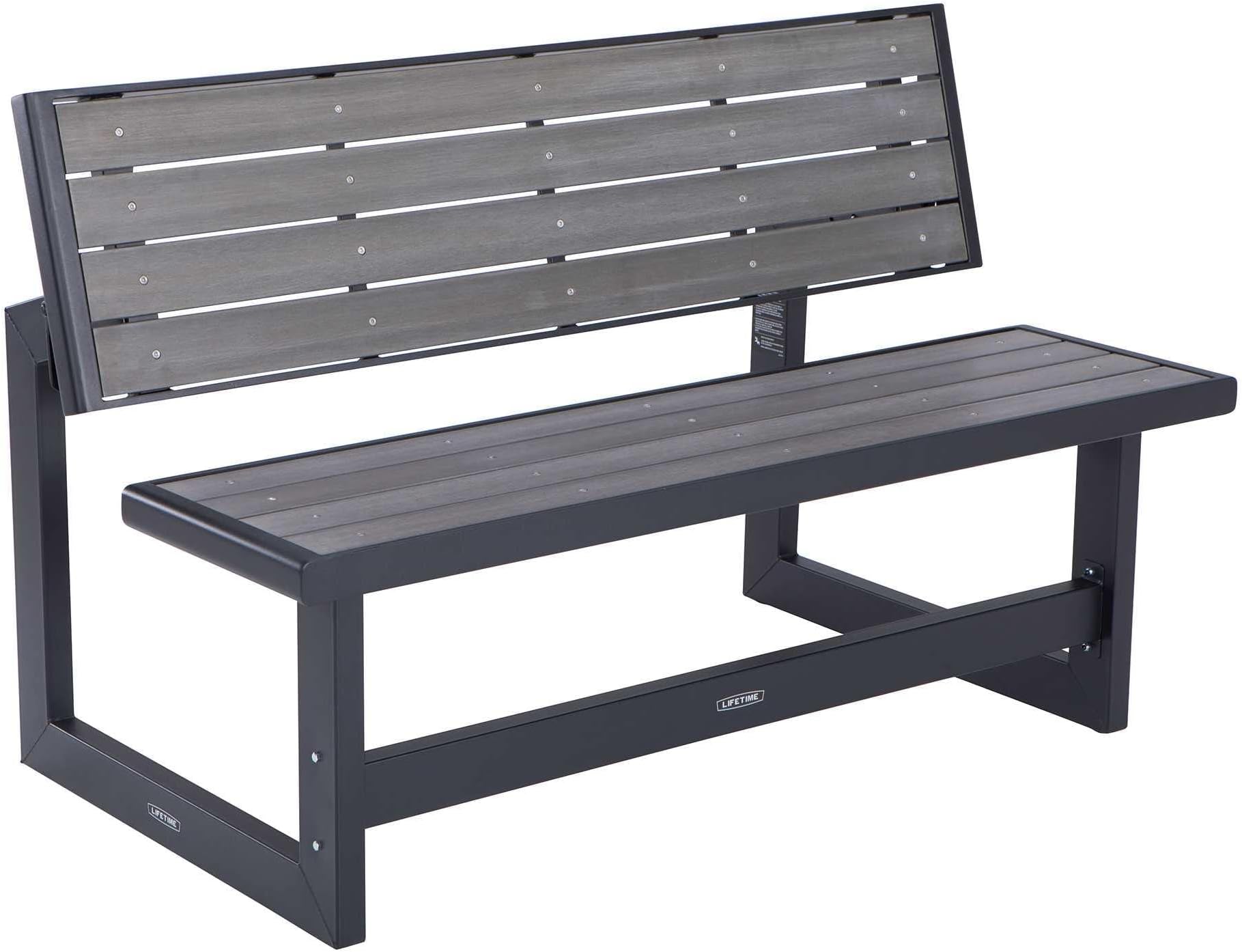 Convertible Bench, Harbor Gray