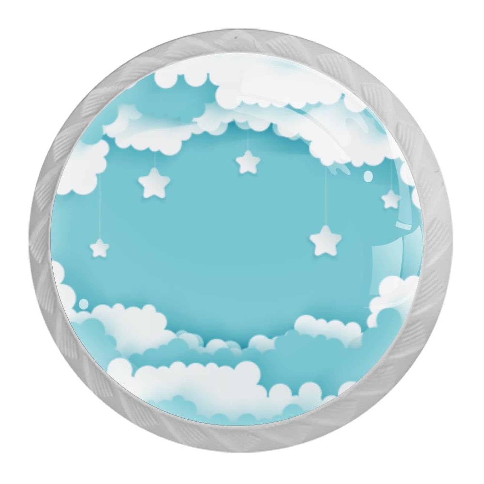 Tqmspg Multi Clouds And Stars Pattern