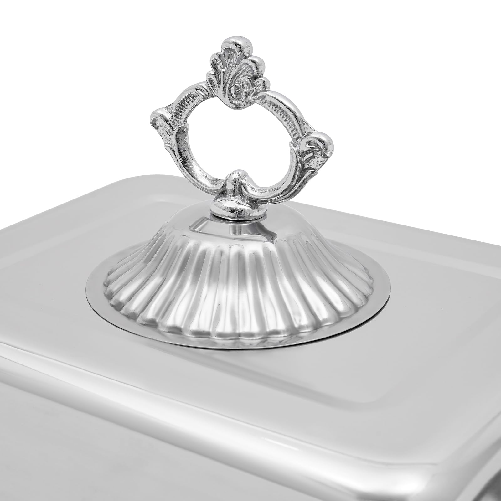 Chafing Dish, Chafing Dish Buffet Set,4.23QT Buffet Server e scalda,Fuoco regolabile, per catering commerciale, feste, banchetti